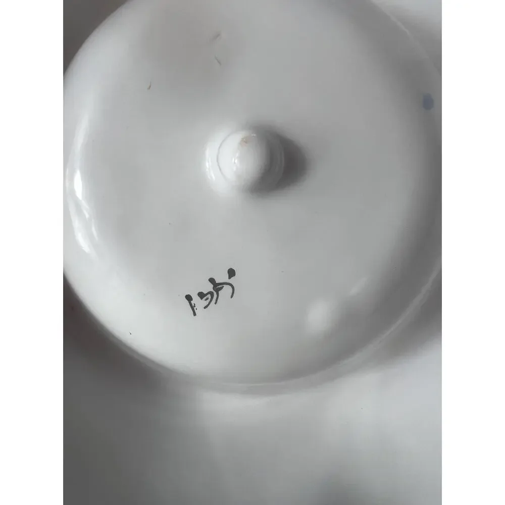 Mesa International Hand Crafted Pottery Pet Food Bowl~Water Bowl~Dog Bone~Signed